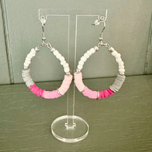 Load image into Gallery viewer, WINTER PINKS OMBRE LOUISE EARRING
