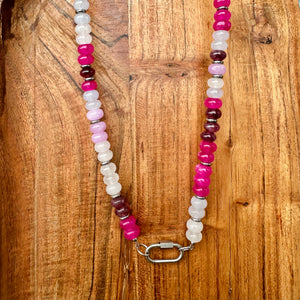 SUMMER PASTELS SUNI BEADED NECKLACES