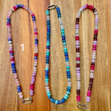 Load image into Gallery viewer, SUMMER PASTELS SUNI BEADED NECKLACES
