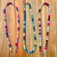 Load image into Gallery viewer, SUMMER PASTELS SUNI BEADED NECKLACES
