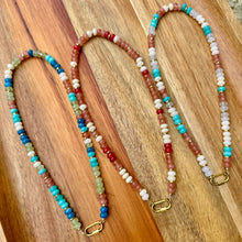 Load image into Gallery viewer, AUTUMN + SPRING SUNI BEADED NECKLACES
