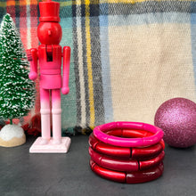 Load image into Gallery viewer, METALLIC RED HOLIDAY DOLLY | su + wi
